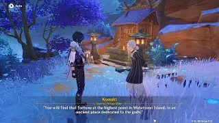 Granny Komaki Day 1 Lucky High Place | Genshin Impact