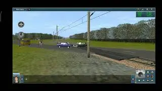 ЭР2 и переезд, аккуратнее водитель: TRAINZ ANDROID