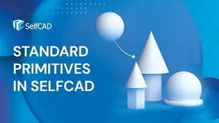 How To Create and Position Objects in SelfCAD
