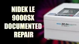 Nidek LE 9000SX Documented Repair