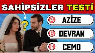 Sahipsizler Series Quiz | Only Viewers Can Answer These Questions🥳