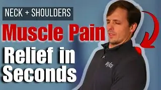 Easy Pain Relief of Tight Neck & Shoulders Muscles [Levator Scapula Release]