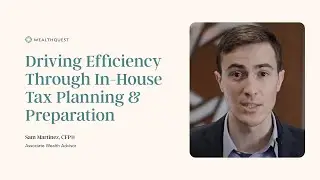 Driving Efficiency Through In-House Tax Planning & Preparation