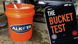 Do You Have Enough Water? How To do the Pressure Washer Bucket Test