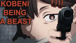 Kobeni showing her skills - Chainsawman Episode 9