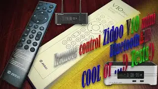 Пульт ДУ Zidoo V10 mini Bluetooth и ИК. Чё за КРОХА-УНИВЕРСАЛ для плееров ZIDOO!)