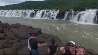 Salto do Yucumã - Com a Família