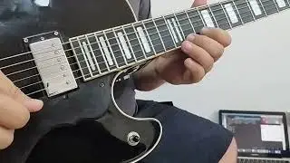 Blue Bossa - Guitar Jazz Solo (Hagstrom HJ500)