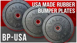 USA Made Rubber Bumper Plates (LB) | Valor Fitness