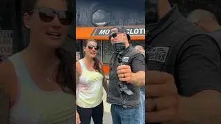 Monty’s Harley-Davidson made my day!