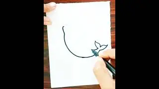 How To Draw A Dolphin | Easy Drawing For Kids Step by Step 