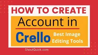 How To Create Crello Photo Editor & Graphic designs online tool
