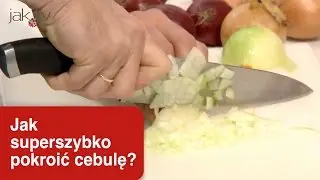 Jak superszybko pokroić cebulę? | Trik zawodowego kucharza