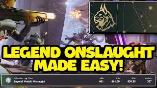 How To STEAMROLL Legend Onslaught With Titan | Destiny 2