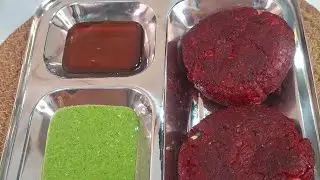 कम तेल में बनी आसान सी recipe # beetroot cutlet with paneer filling #viral# ytvideo# mukta's corner 