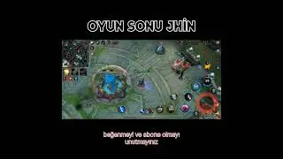OYUN SONU JHİN #shorts