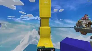 Minecraft bedwars wtih my friend