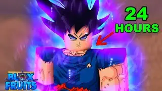 Becoming ULTRA INSTINCT GOKU for 24 Hours in Blox Fruits