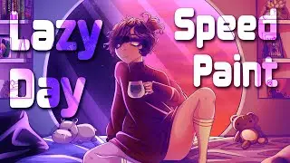 【Speedpaint】Lazy Day Commission