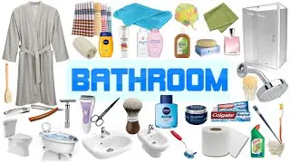 Bathroom Vocabulary // Bathroom // Toilet Vocabulary // Bathroom Vocabulary in English With Picture