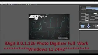 IDigit V8  Photo Digitizer Full  Work  Windows 11 24H2