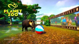 Nova Série: O MAIOR ZOOLÓGICO do MUNDO no PLANET ZOO | Gameplay pt br