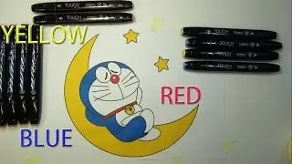 Doraemon Coloring Games Learn Colors for Kids