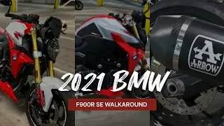 BMW F900R ( Full custom exhaust )