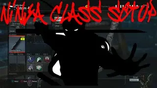 How To Create The Ninja Class Setup!