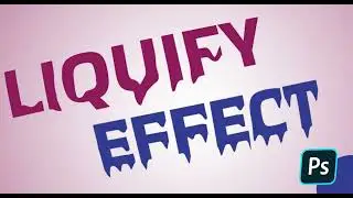 How to Create Liquid Text Effect in Photoshop