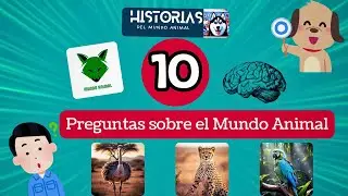¿Cuánto Sabes de Animales? 🐾 | Quiz de 10 Preguntas con Datos Sorprendentes #viralvideo #quiz