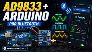 49 Generador de Frecuencia AD9833 - Tip Técnicos, Código Arduino y Tip's para realizar una App