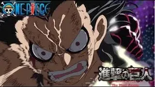 Luffy goes snakeman but it's ASHES ON THE FIRE OST
