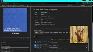 Foobar quick layout switch (and iTunes' cover on top)