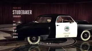 L.A. Noire vehicle showroom all vehicles unlocked