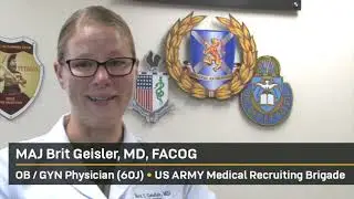 My Army Medicine Story: Lt. Col. Britt Geisler