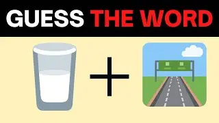 Can You Guess The Word by Emoji? 🥦🦉