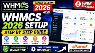 WHMCS Install in cPanel with Lifetime License FREE 🔥 | Full Setup Guide 2026 | No Monthly Cost