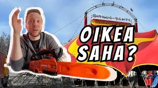 Jongleeraan OIKEILLA moottorisahoilla? 😱