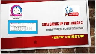 Bahas soal UP sesi 2, Pa Syahruddin, 5 Juni 2021