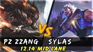 Pz Zzang - Yasuo vs Sylas MID Patch 12.14 - Yasuo Gameplay