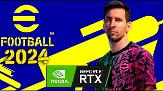 Gameplay do eFootball 2024 - RTX 3060 Mobile 90W - Ideapad Gaming 3 2021