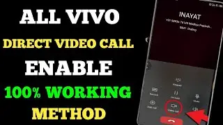 Enable Direct Video Calling In Vivo🔥🔥Direct Video Call Setting For Vivo Phone 2021