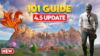 BGMI NEW UPDATE 4.5 - FULL GUIDE & TOP 101 TRICKS - HOW TO PLAY