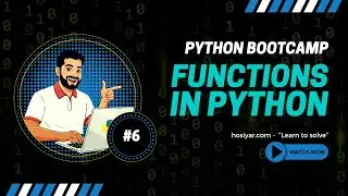 Python Programming Bootcamp #6 | Functions in Python — Write Once, Use Anywhere!