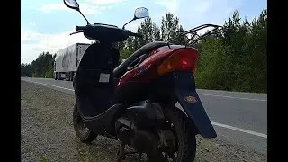 Подготовка к мото сезону 2022 Suzuki Lets 2 и первый запуск