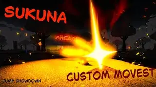 (Skill Builder) Sukuna Custom Moveset Showcase | Jump Showdown