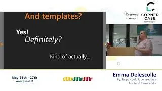 Emma Delescolle - Py:Script: could it be used as a frontend framework?