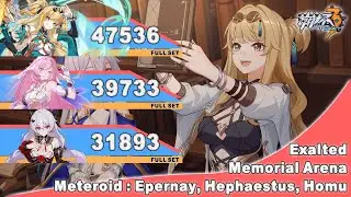 Honkai Impact 3 SEA - Memorial Arena - SSS Meteroid : Epernay | SSS Hephaestus | Homu Emperor