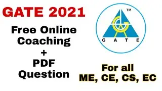 Free GATE 2021 Online Coaching for All Branches by GATE Academy | ME, CE, CH, EE